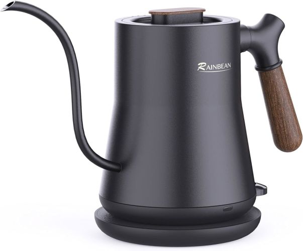 Gooseneck Electric Kettle, Pour Over Coffee Kettle & Tea Kettle, 100% Stainless Steel Inner With Leak Proof Design, 1000w Rapid Heating, Auto Shutoff
