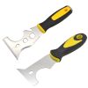 1pc Stainless Steel Paint Knife , 13-in-1 Paint Knife ,Putty Knife Hammer Head Soft Grip Handle Fixed Multi-Tool, For Wood, Wallpaper Grout, Multi-use