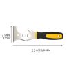 1pc Stainless Steel Paint Knife , 13-in-1 Paint Knife ,Putty Knife Hammer Head Soft Grip Handle Fixed Multi-Tool, For Wood, Wallpaper Grout, Multi-use