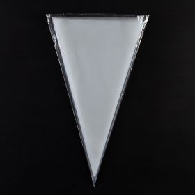 Decorating Triangle Bag Large And Medium Small Size Disposable Pe Plastic (Option: 16inch-6threads-50pcs)