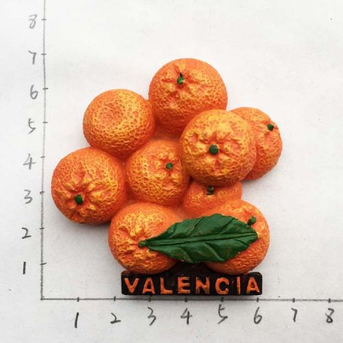 Food Tourism Commemorative Decorative Crafts Painted Magnetic Refridgerator Magnets