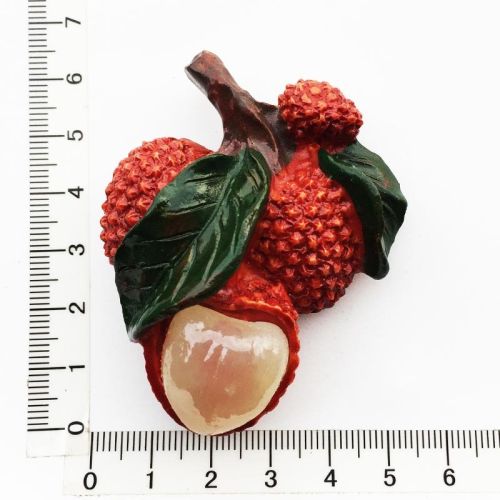 Food Tourism Commemorative Decorative Crafts Painted Magnetic Refridgerator Magnets