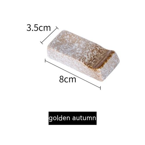 Japanese Ceramic Pillow Holder For Chopsticks