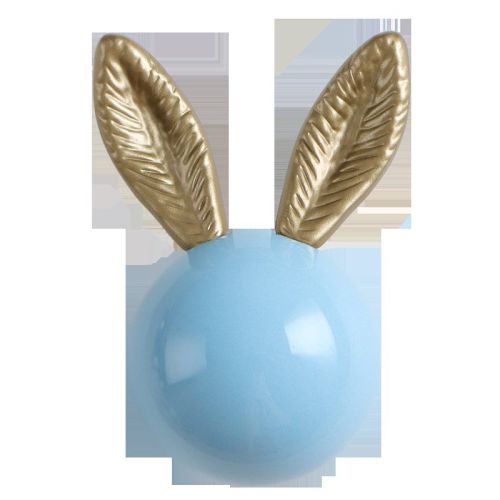 Cute Rabbit Handle Children's Room Closet Door Cupboard Drawer Modern Minimalist Ceramic Handle