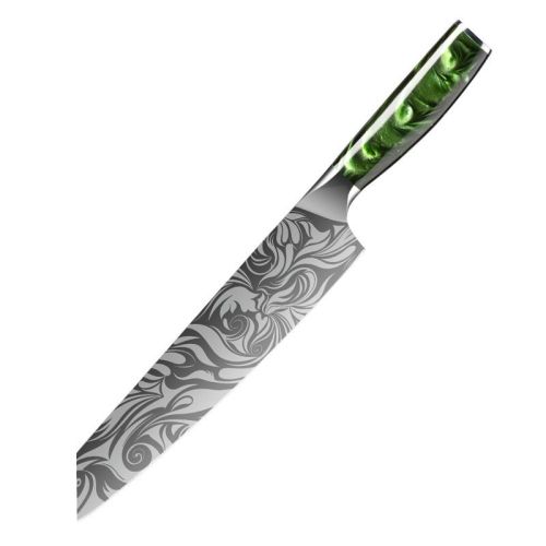 Laser Grain Stainless Steel 5CR15 Green
