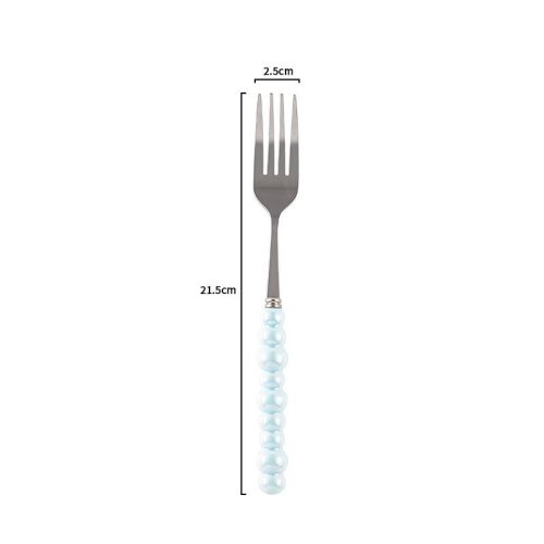 Ceramic Pearl Handle Knife Fork And Spoon Household Eating Soup Spoon Western Foodsteak Knife And Fork