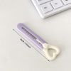 1pc Cute Mini Love Heart Utility Knife, Paper Cutter, Art Knife, Box Cutter, School, Office Supply, Cutting Tool, Student Stationery, Gift