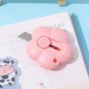 1pc Cute Mini Flower Paper Cutter, Art Knife,Utility Knife, Box Cutter, Cutting Tool, Cute Crafting Knife For Cutting Paper Wraps