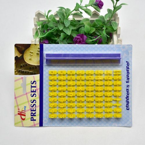DIY Baking Tool Number Letter Seal Biscuit Pressing Die Cake Baking Cookie Biscuit Letter Mold
