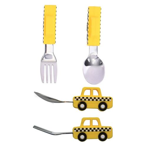 Minimalist Cartoon Children's Silicone Tableware
